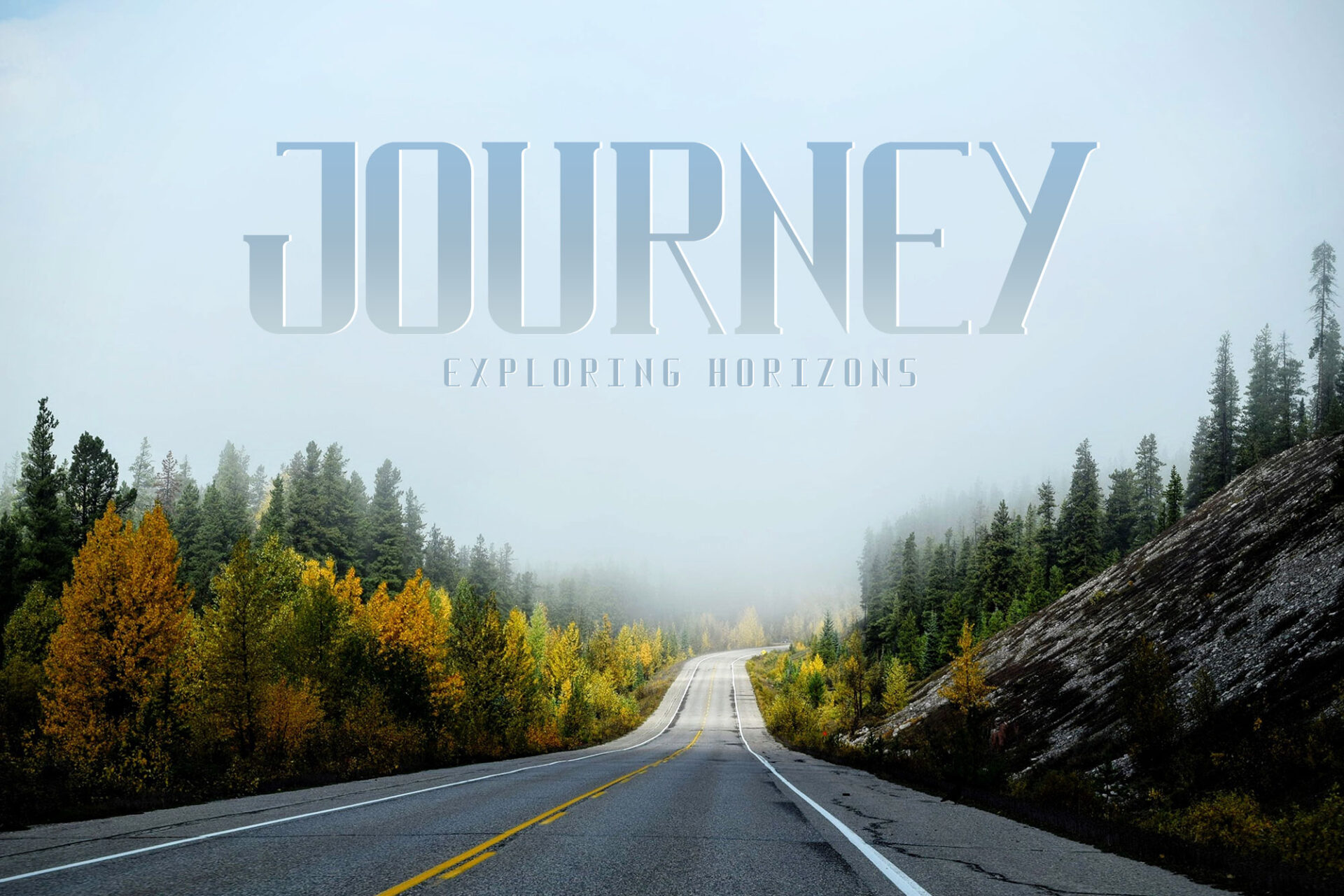 Vintage Freedom font design showcasing the word 'Journey' in elegant and nostalgic lettering.