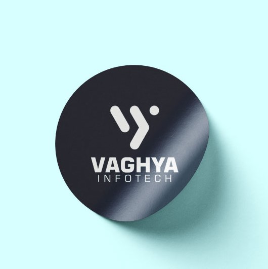 Vaghya Infotech Logo - A modern, distinctive design representing innovation in technology solutions.